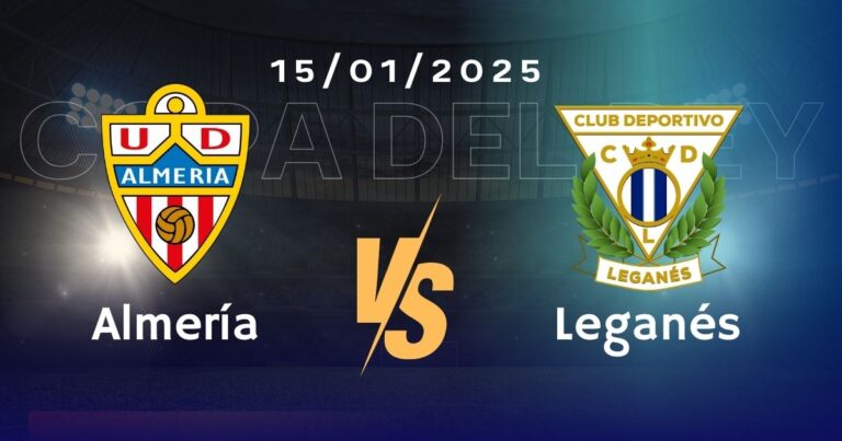 Almería vs Leganés Pronóstico, Cuotas y Apuestas Copa del Rey
