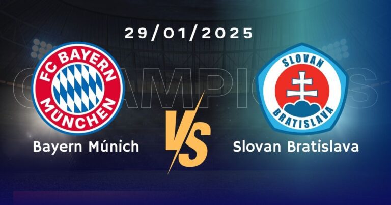 Bayern Múnich vs Slovan Bratislava Pronóstico, Cuotas y Apuestas Champions League