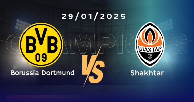 Borussia Dortmund vs Shakhtar Donetsk Pronóstico, Cuotas y Apuestas Champions League