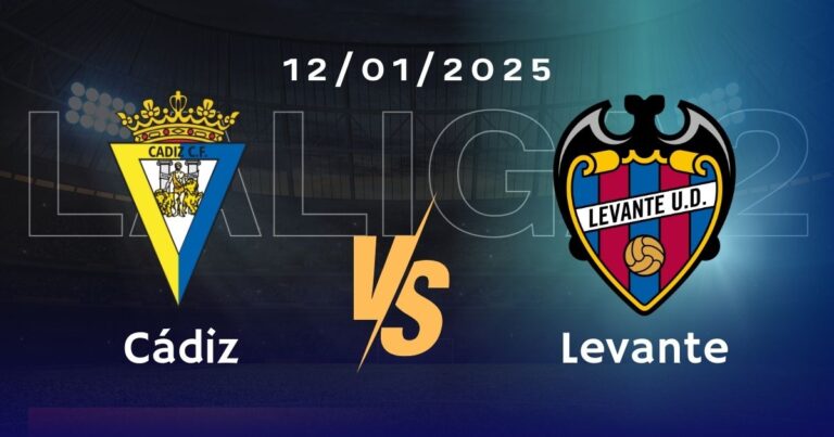 Cádiz vs Levante Pronóstico, Cuotas y Apuestas Segunda División