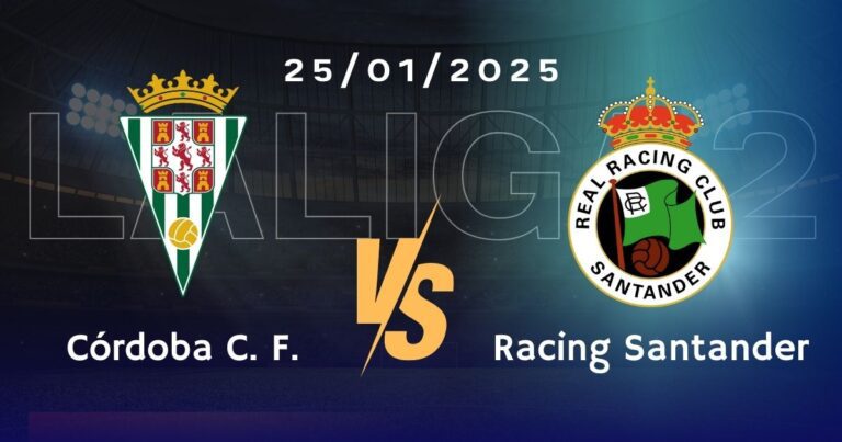 Córdoba vs Racing Santander Pronóstico, Cuotas y Apuestas Segunda División
