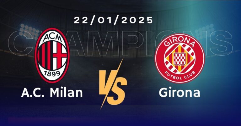 Milan vs Girona, Cuotas y Apuestas Champions League
