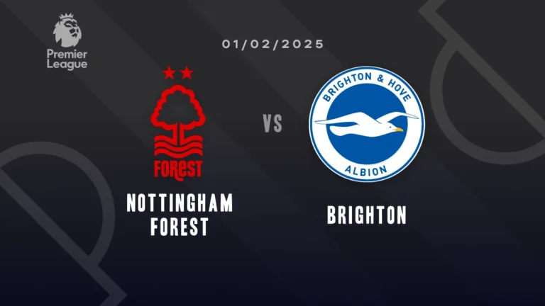 Nottingham Forest vs Brighton, Cuotas y Apuestas Premier League