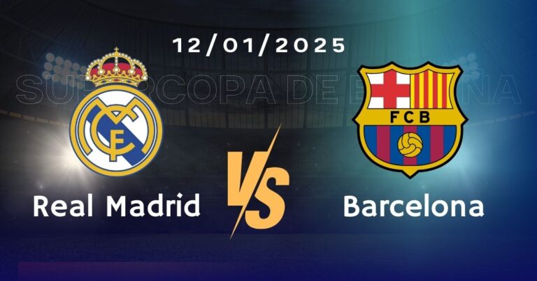 Real Madrid vs Barcelona Pronóstico, Cuotas y Apuestas Supercopa de España