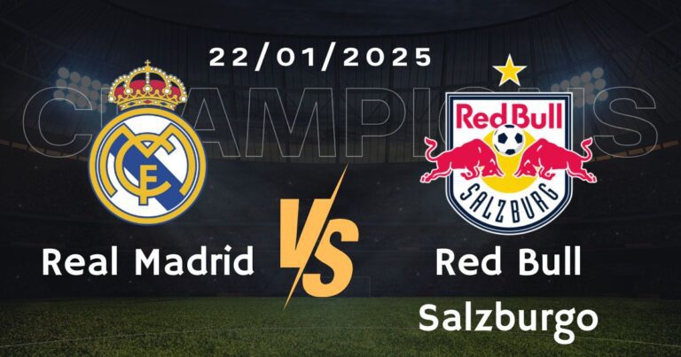 Real Madrid vs Red Bull Salzburgo, Cuotas y Apuestas Champions League