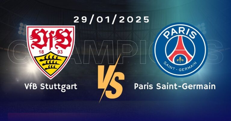 VfB Stuttgart vs Paris Saint-Germain Pronóstico, Cuotas y Apuestas Champions League