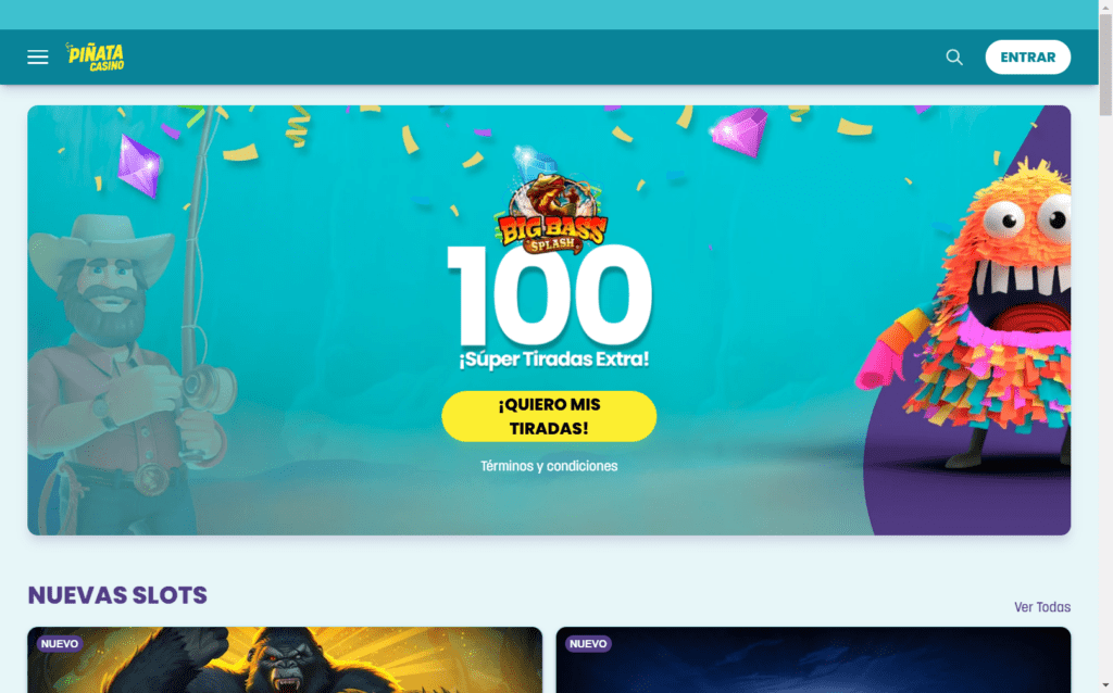como registrarse en piñata casino