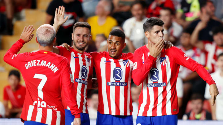 Alineación del Atlético de Madrid vs Rayo Vallecano